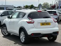 Used Nissan Juke N-Connecta 113 HP (83 kW) 2017 White SUV