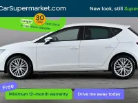 Begagnad Seat Leon SE Dynamic 116 HK (85 kW) 2020 Vit Halvkombi