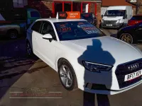 Used Audi A3 Sport 115 HP (84 kW) 2017 White Hatchback