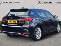 Used Lexus CT200h 134 HP (98 kW) 2019 Black Hatchback