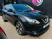 Used Nissan Qashqai N-TEC 110 HP (80 kW) 2015 Black SUV