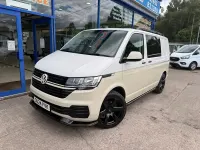 Used VW T7 Startline 110 HP (80 kW) 2024 White Van