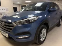 Used Hyundai Tucson 116 HP (85 kW) 2016 Blue SUV