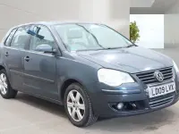 Used VW Polo Match 80 HP (58 kW) 2009 Grey Hatchback