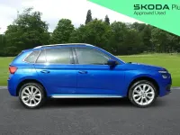 Used Skoda Kamiq SE L 147 HP (108 kW) 2021 Blue SUV