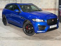Used Jaguar F-Pace R-Sport 240 HP (176 kW) 2017 Blue SUV