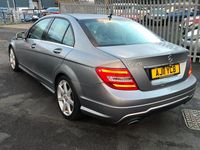 Used Mercedes C220 170 HP (125 kW) 2011 Silver Sedan