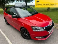 Used Skoda Fabia Colour Edition 95 HP (69 kW) 2020 Red Hatchback