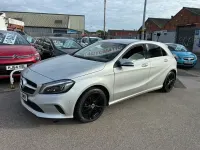 Used Mercedes A180 Premium 109 HP (80 kW) 2017 Silver Hatchback