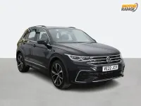Used VW Tiguan R-line 150 HP (110 kW) 2022 Black SUV