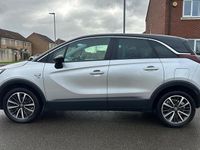 Used Vauxhall Crossland X Elite 110 HP (80 kW) 2018 Silver SUV