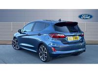 Used Ford Fiesta ST-Line X 125 HP (91 kW) 2022 Blue Hatchback
