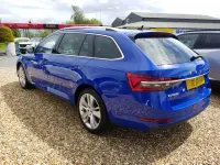 Used Skoda Superb SE L 150 HP (110 kW) 2020 Blue Estate