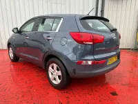 Begagnad Kia Sportage 135 HK (99 kW) 2015 Blå SUV