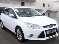 Used Ford Focus Titanium X 125 HP (91 kW) 2012 White Estate