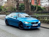 Used BMW 420 M Sport 184 HP (135 kW) 2017 Blue Coupe