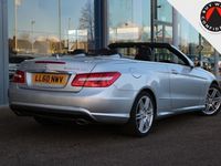 used Mercedes E350 E Class 3.0CDI BLUEEFFICIENCY SPORT 2d 231 BHP Convertible