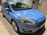 Used Ford Focus Titanium X 182 HP (133 kW) 2017 Blue Estate