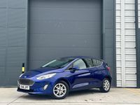 Used Ford Fiesta Zetec 100 HP (73 kW) 2018 Blue Hatchback