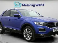Used VW T-Roc SEL 150 HP (110 kW) 2021 Blue SUV