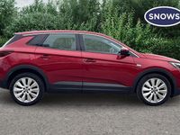 Used Vauxhall Grandland X Elite 130 HP (95 kW) 2020 Dark ruby red SUV