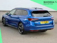 Used Skoda Superb SportLine 190 HP (139 kW) 2025 Cobalt blue metallic Estate