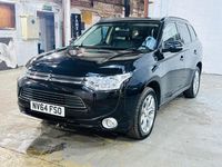 Used Mitsubishi Outlander P-HEV 2014 Black Estate