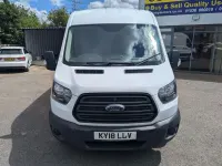 Used Ford Transit 130 HP (95 kW) 2018 White Van