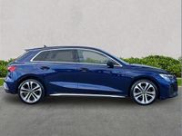 Used Audi A3 S-Line 116 HP (85 kW) 2024 Blue Hatchback