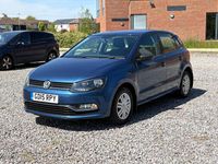 Used VW Polo S 60 HP (44 kW) 2015 Blue Hatchback