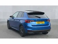 Used Skoda Fabia Colour Edition 95 HP (69 kW) 2023 Race blue metallic  black roof  Hatchback