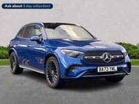 Used Mercedes GLC300e AMG Line Premium Plus 280 HP (205 kW) 2024 Blue Estate