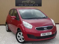 Used Kia Venga 125 HP (91 kW) 2012 Red Hatchback
