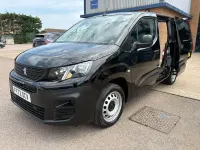 Used Peugeot Partner Premium 131 HP (96 kW) 2023 Black MPV
