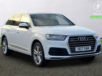 Used Audi Q7 S-Line 218 HP (160 kW) 2017 White SUV