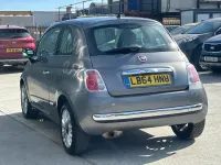 Used Fiat 500 Lounge 69 HP (50 kW) 2015 Grey Hatchback