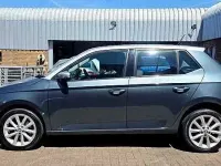 Used Skoda Fabia Colour Edition 94 HP (69 kW) 2021 Quartz grey metallic  silver roof Hatchback
