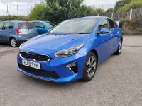 Used Kia Ceed 140 HP (102 kW) 2019 Blue Hatchback