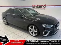Used Audi A4 S-Line 190 HP (139 kW) 2021 Black Sedan
