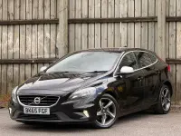 Used Volvo V40 R-Design 120 HP (88 kW) 2015 Black Hatchback