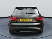 Used Audi A1 S-Line 122 HP (89 kW) 2014 Black Hatchback