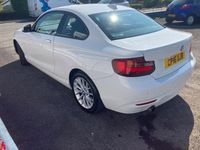 Used BMW 218 Impressive 2016 White Coupe