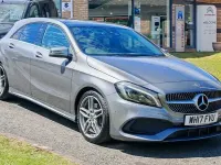 Used Mercedes A220 AMG line 177 HP (130 kW) 2017 Mountain grey Hatchback