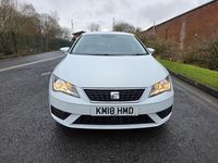 Begagnad Seat Leon SE Dynamic 2018 Vit Halvkombi