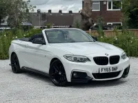 Used BMW 220 M Sport 2015 White Cabriolet