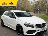 Used Mercedes A200 AMG Line Premium 2015 White Hatchback