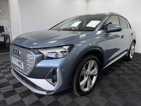 Used Audi Q4 e-tron S-Line 125 kW (170 HP) 2021 Blue SUV