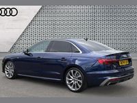 Used Audi A4 S-Line 204 HP (150 kW) 2024 Blue Sedan