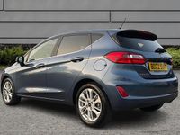 Used Ford Fiesta Titanium 125 HP (91 kW) 2022 Blue Hatchback