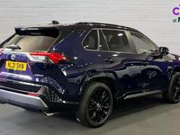 Used Toyota RAV4 Hybrid 218 HP (160 kW) 2021 Blue/black SUV